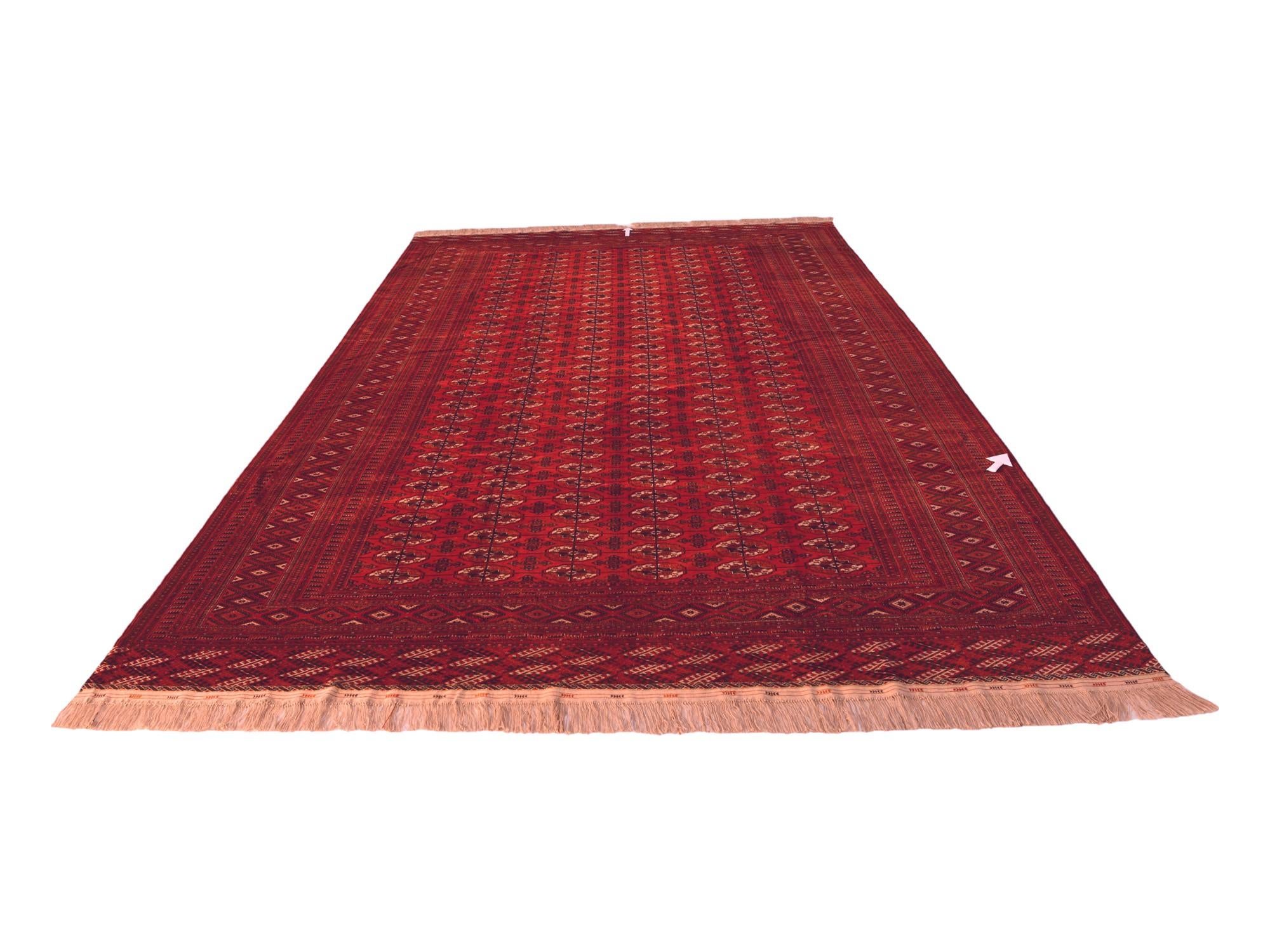 9' 3 x 11' 6 Hand Knotted Bokhara Rug