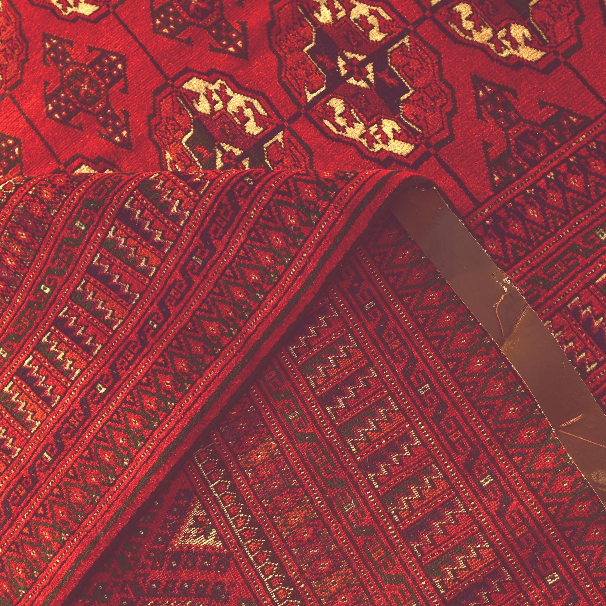 9' 3 x 11' 6 Hand Knotted Bokhara Rug