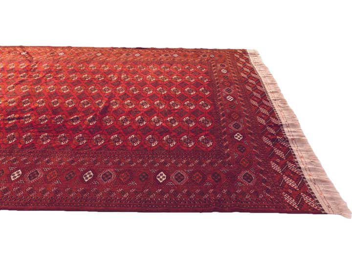 10' 10 x 16' 9 Hand Knotted Bokhara Rug