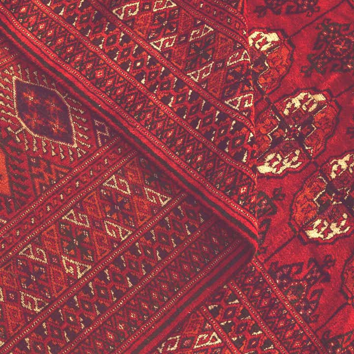 10' 10 x 16' 9 Hand Knotted Bokhara Rug