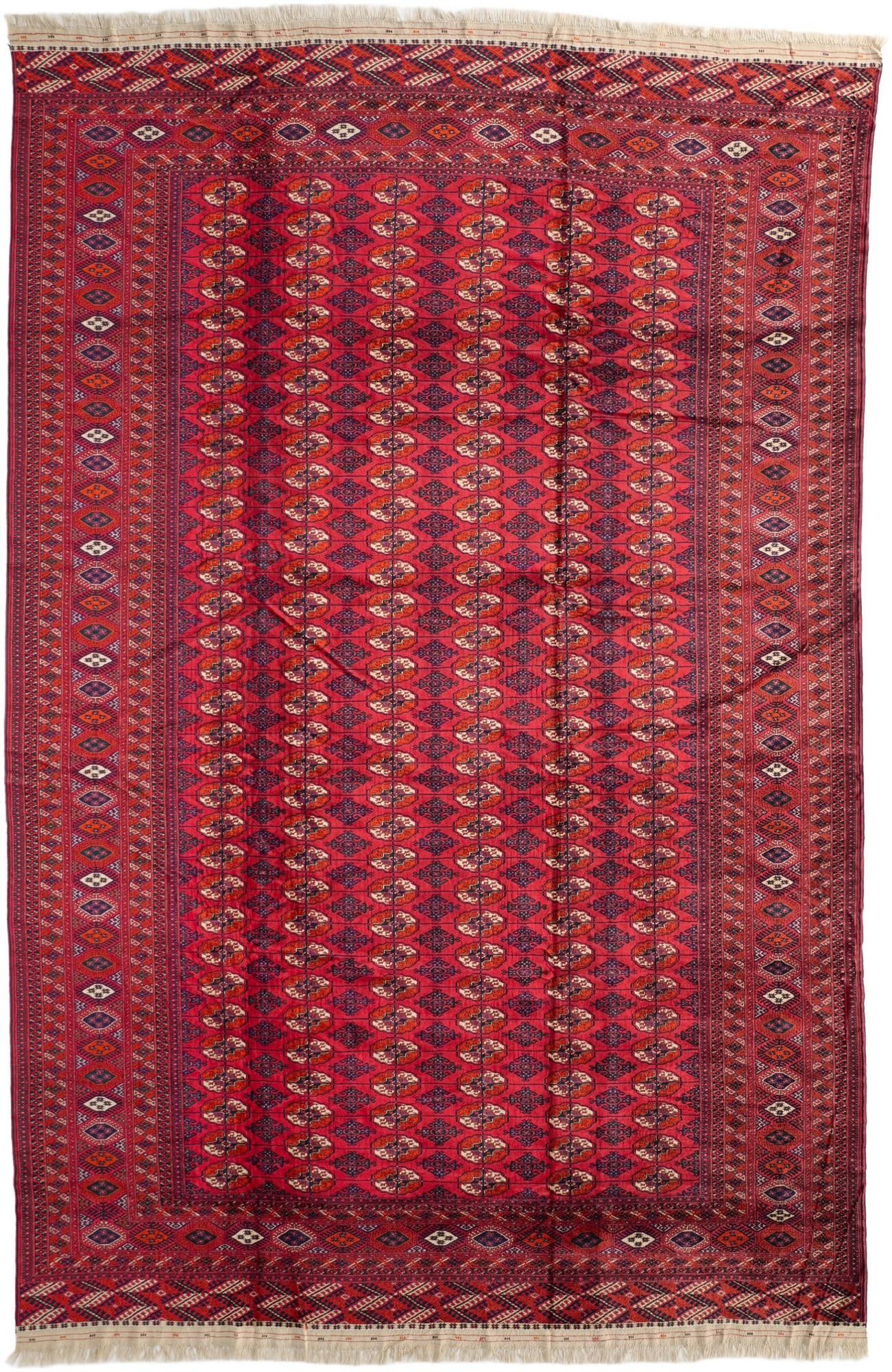 10' 10 x 16' 9 Hand Knotted Bokhara Rug