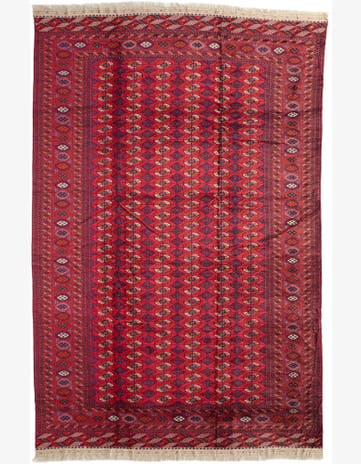 10' 10 x 16' 9 Hand Knotted Bokhara Rug