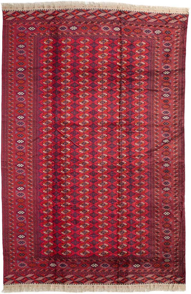 10' 10 x 16' 9 Hand Knotted Bokhara Rug
