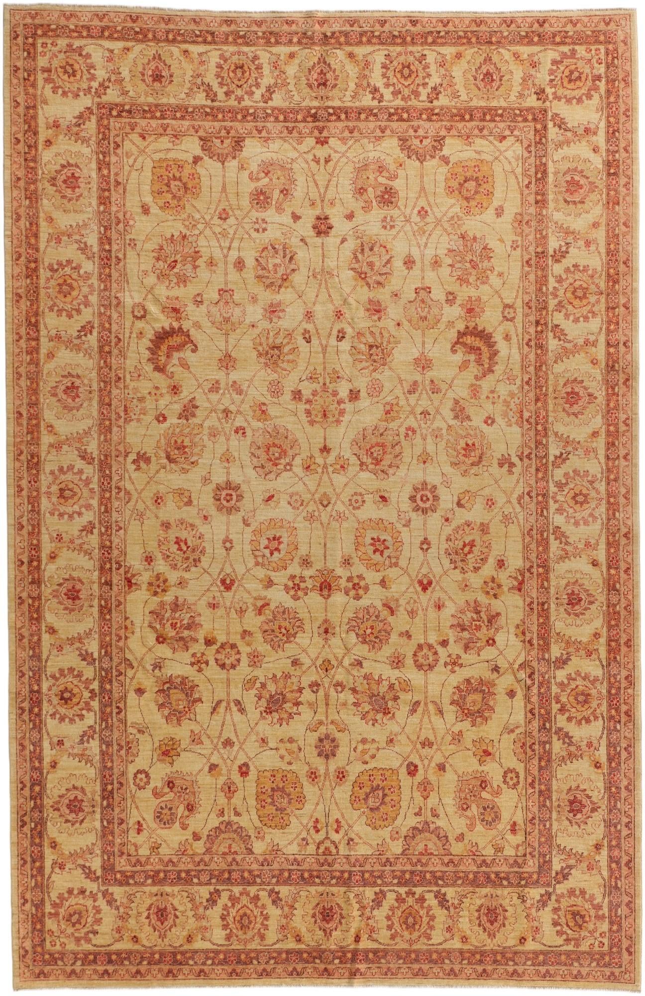 11' 1 x 17' 2 Hand Knotted Bokhara Rug