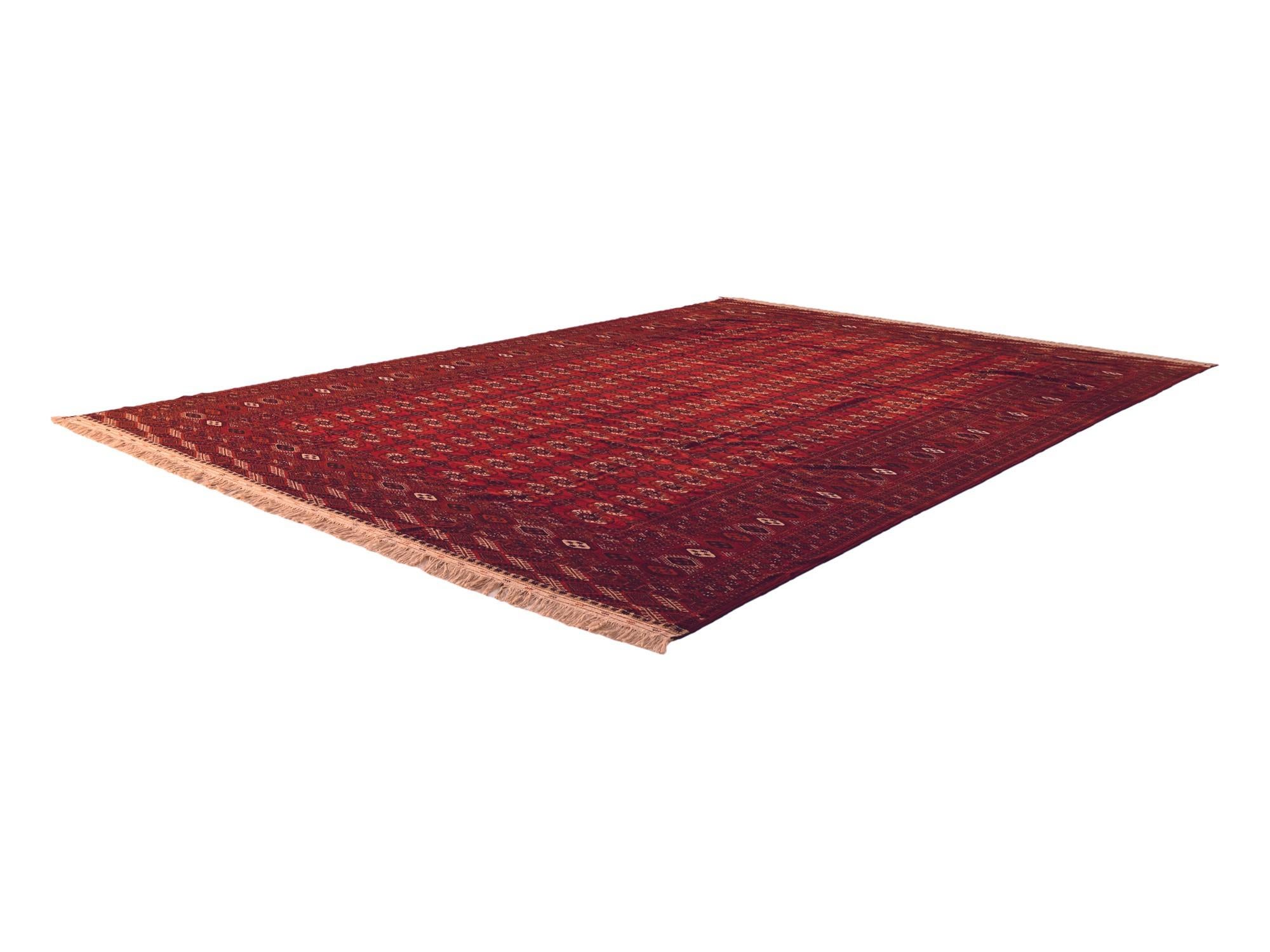 10' 11 x 15' 11 Hand Knotted Bokhara Rug