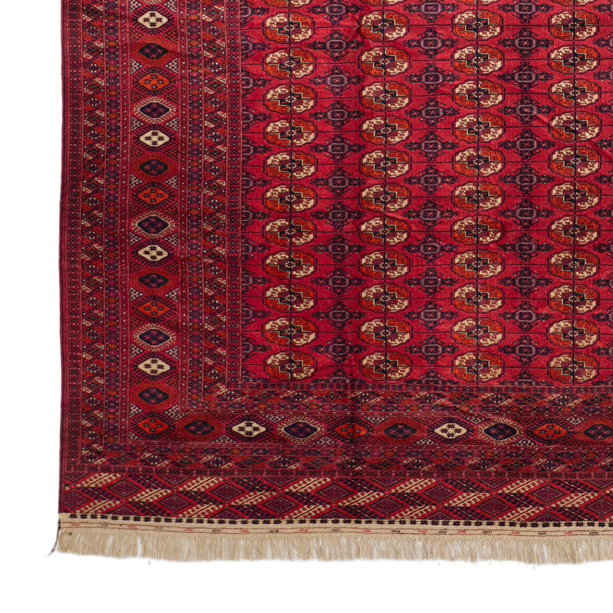 10' 11 x 15' 11 Hand Knotted Bokhara Rug