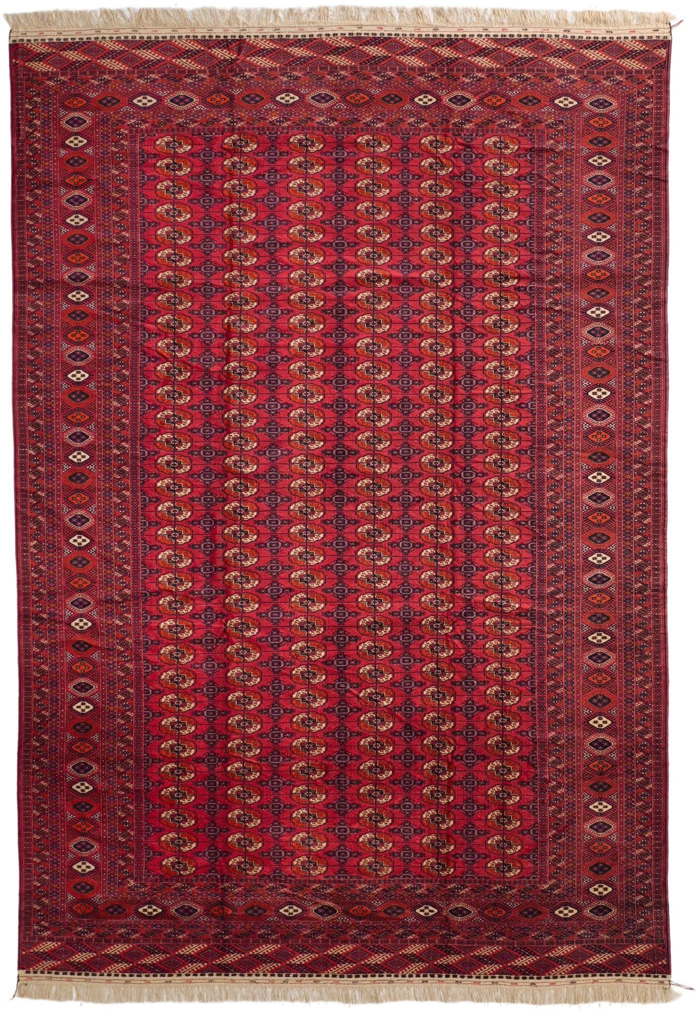 10' 11 x 15' 11 Hand Knotted Bokhara Rug