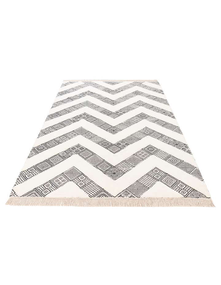5' x 8' Hand Woven Braided Jute Rug