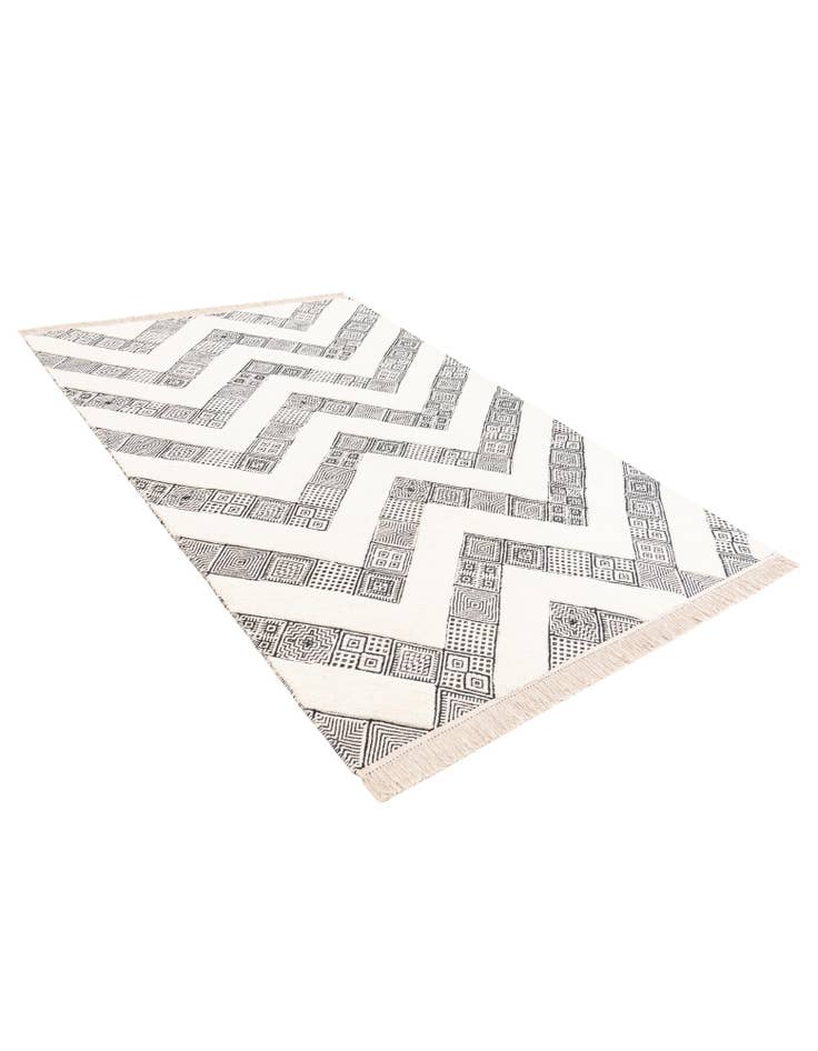 Detail image of 5' x 8' Hand Woven Braided Jute Rug
