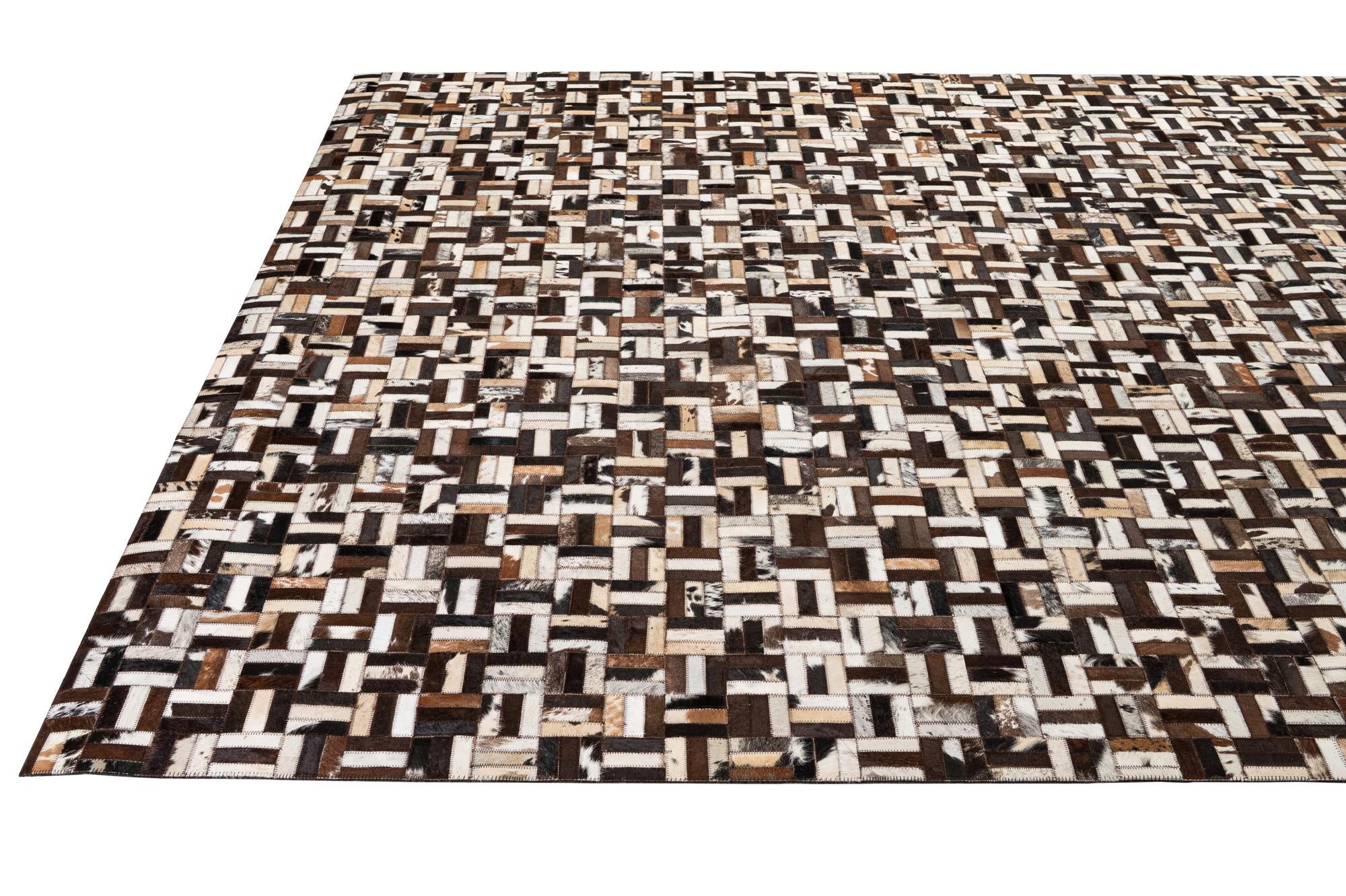 7' 11 x 10' Cowhide - Patchwork Rug