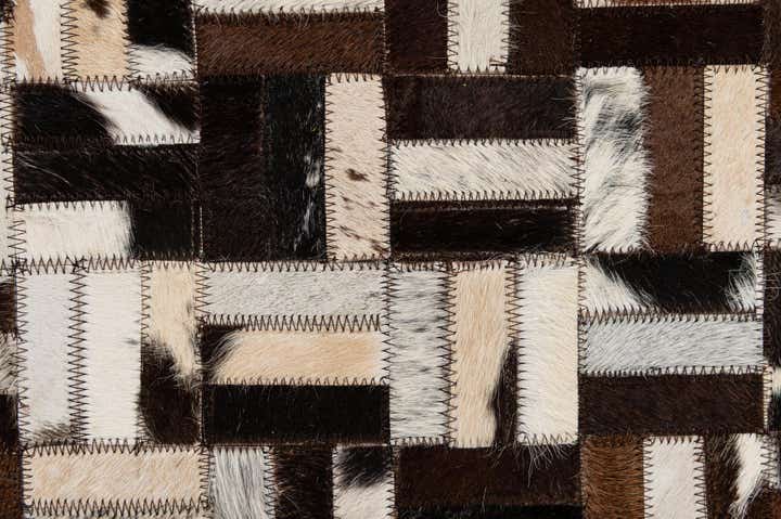 7' 11 x 10' Cowhide - Patchwork Rug