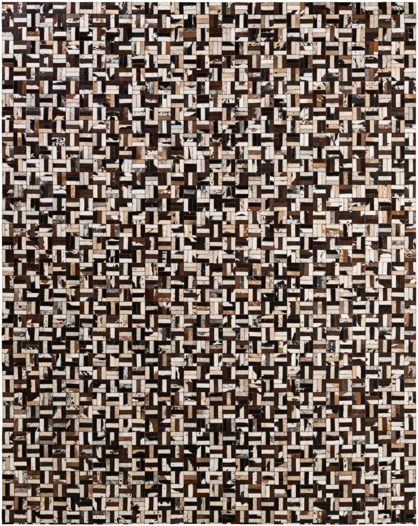 7' 11 x 10' Cowhide - Patchwork Rug