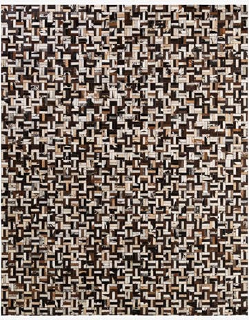7' 11 x 10' Cowhide - Patchwork Rug