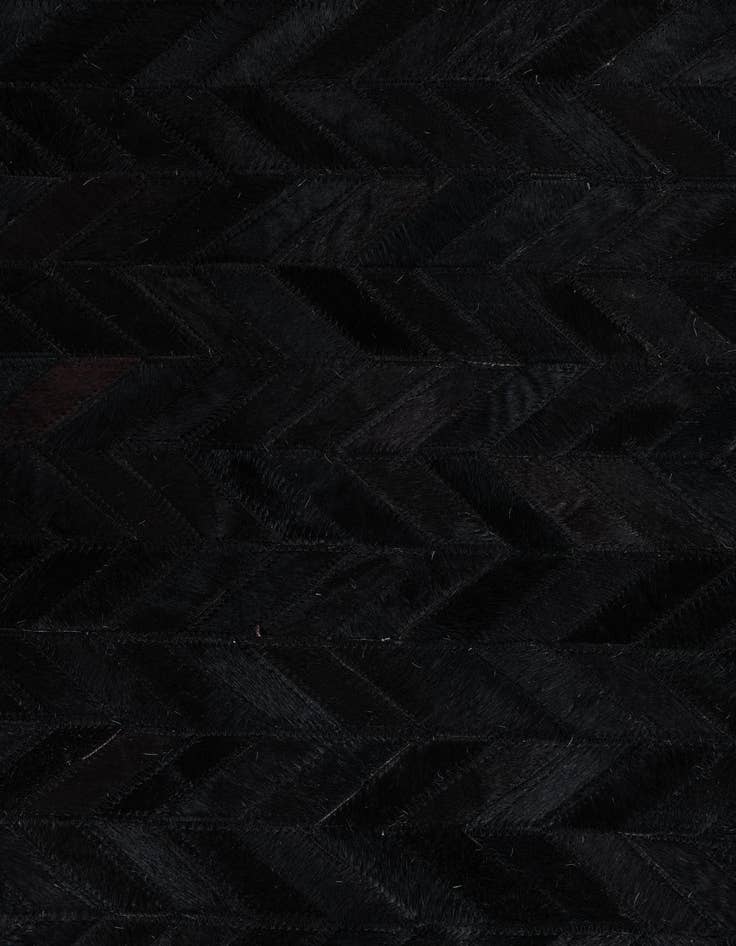 Detail image of 7' 10 x 9' 10 Cowhide Leather Rug