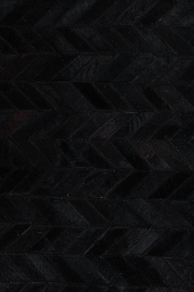 Detail image of 7' 10 x 9' 10 Cowhide Leather Rug