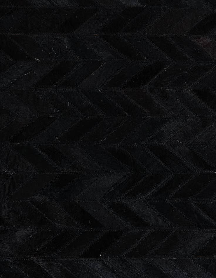 Detail image of 7' 10 x 9' 10 Cowhide Leather Rug