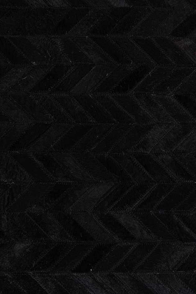 Detail image of 7' 10 x 9' 10 Cowhide Leather Rug