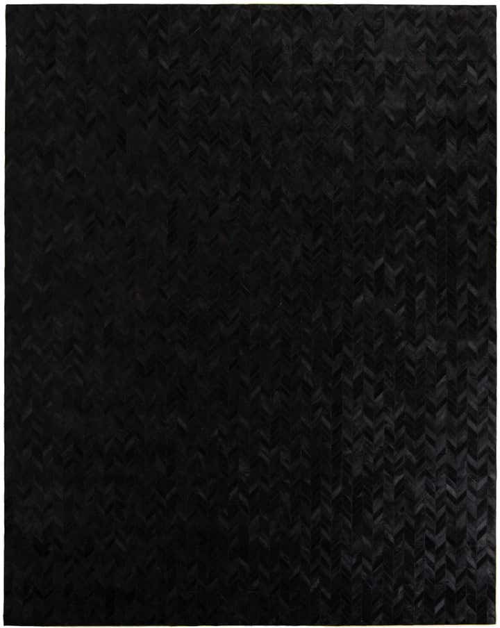 7' 10 x 9' 10 Cowhide Leather Rug
