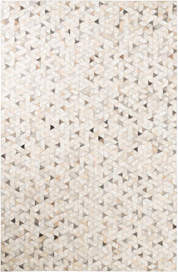Detail image of 5' x 7' 9 Cowhide Leather Rug