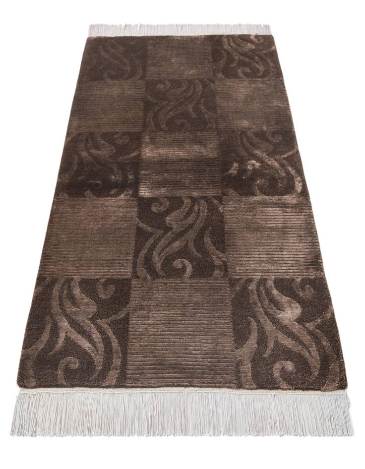 Detail image of 2' 8 x 4' 11  Hand Knotted Darya Wool Rug