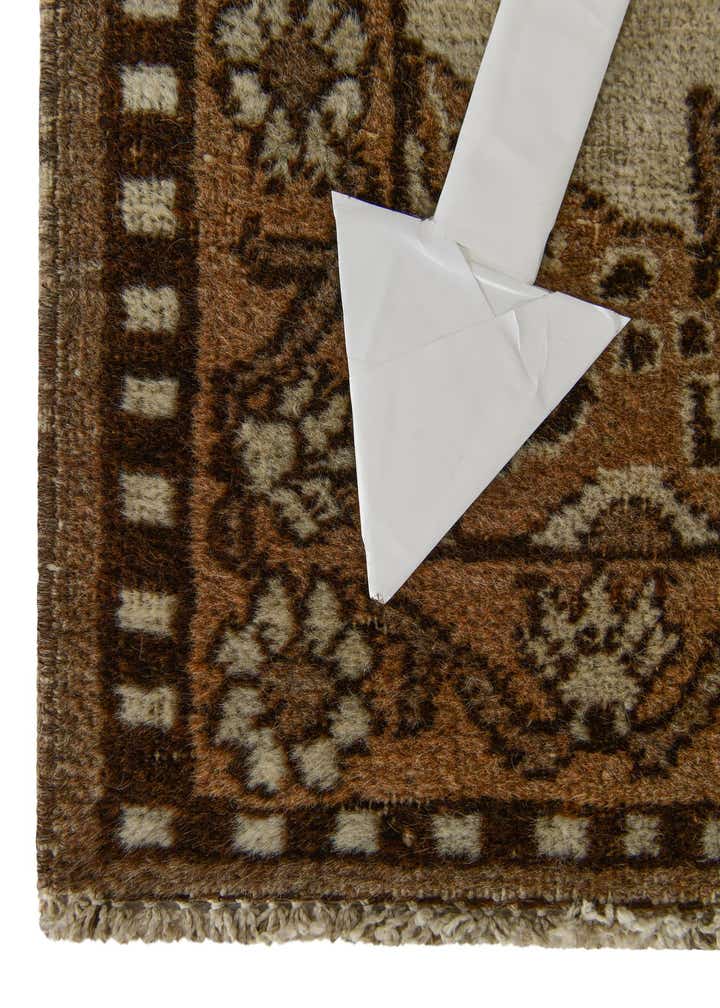 1' 6 x 2' 4 Hand Knotted Ferdos Persian Wool Rug