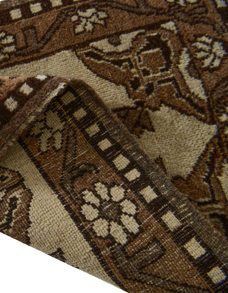 Detail image of 1' 6 x 2' 4 Hand Knotted Ferdos Persian Wool Rug