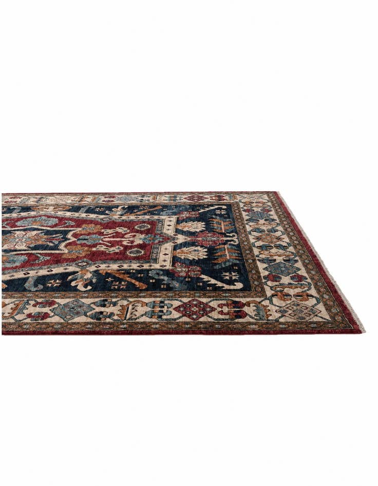 Detail image of 6' 8 x 10' 2 Hand Knotted Heriz Rug