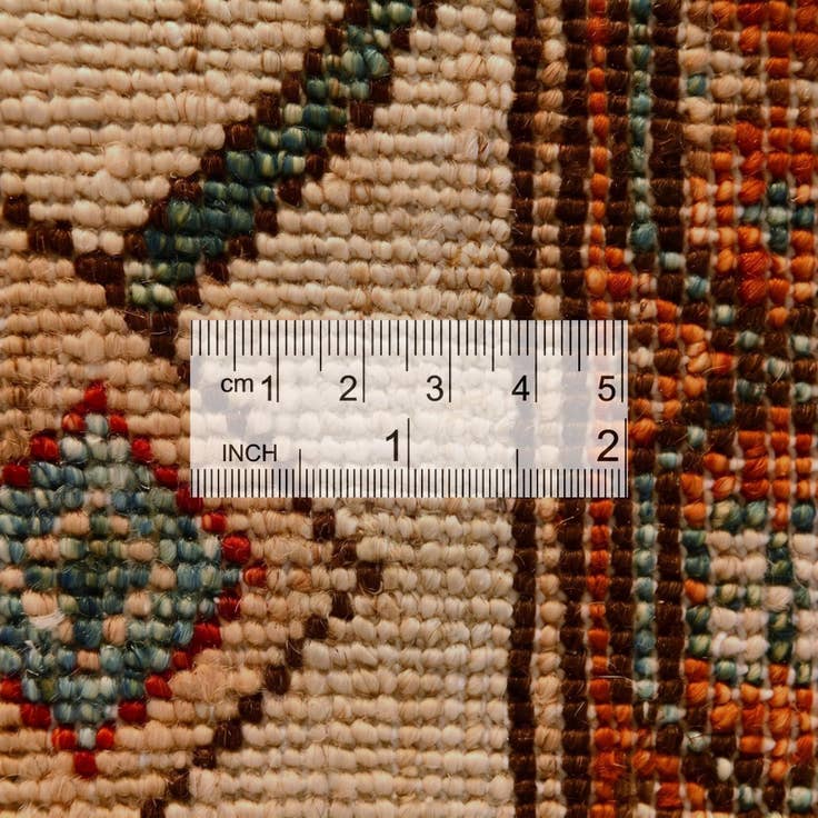 Detail image of 6' 8 x 10' 2 Hand Knotted Heriz Rug