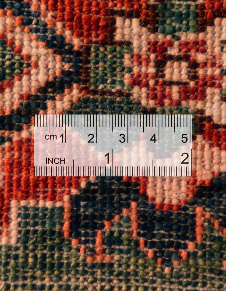 Detail image of 5' 9 x 7' 10 Hand Knotted Heriz Rug