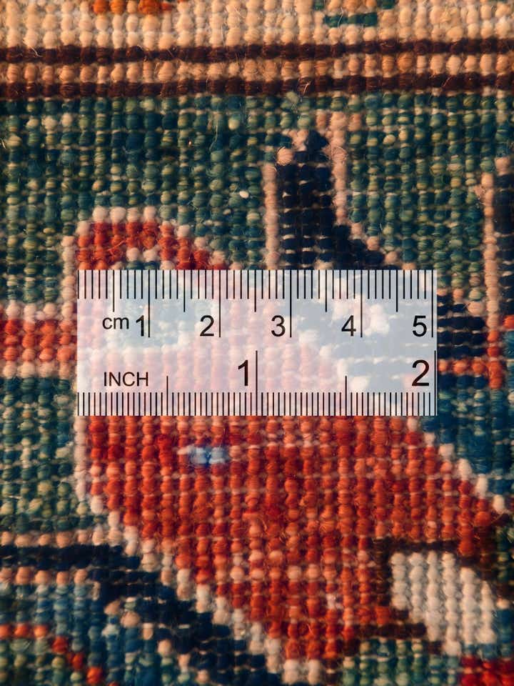 8' 2 x 9' 9 Hand Knotted Heriz Rug