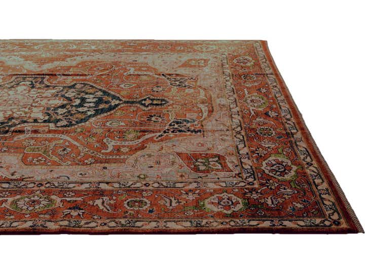 8' 7 x 11' 2 Hand Knotted Heriz Rug