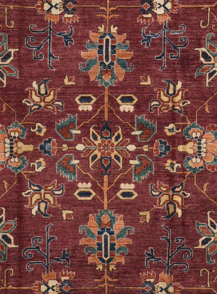 8' 2 x 10' Hand Knotted Heriz Rug