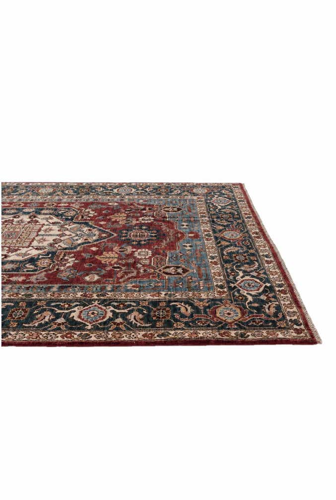 6' 6 x 9' 11 Hand Knotted Heriz Rug