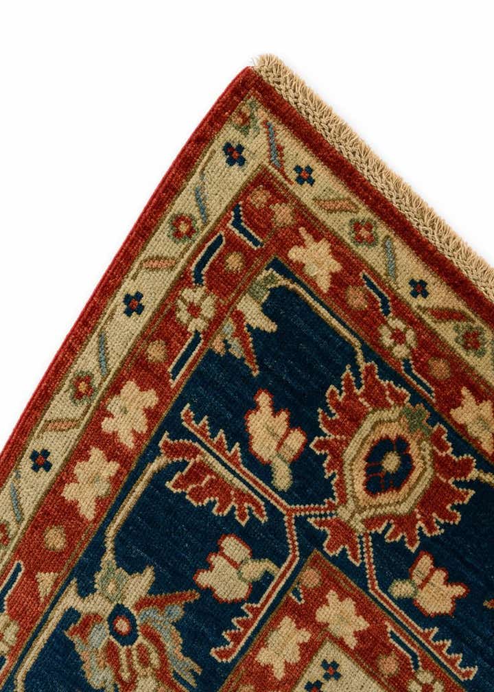 8' 2 x 9' 11 Hand Knotted Heriz Rug