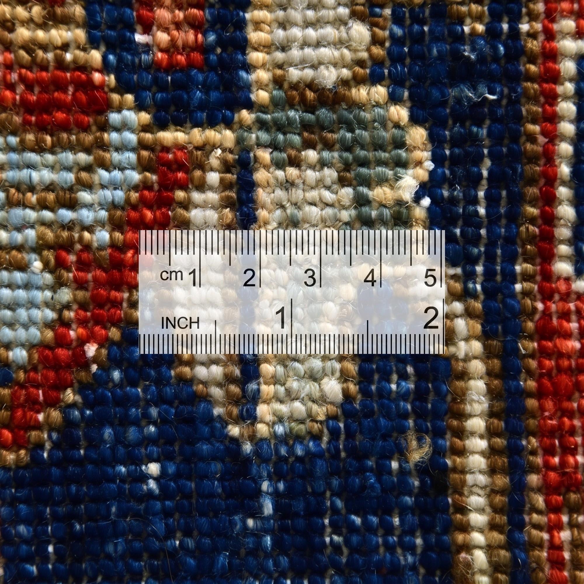 8' 2 x 9' 11 Hand Knotted Heriz Rug