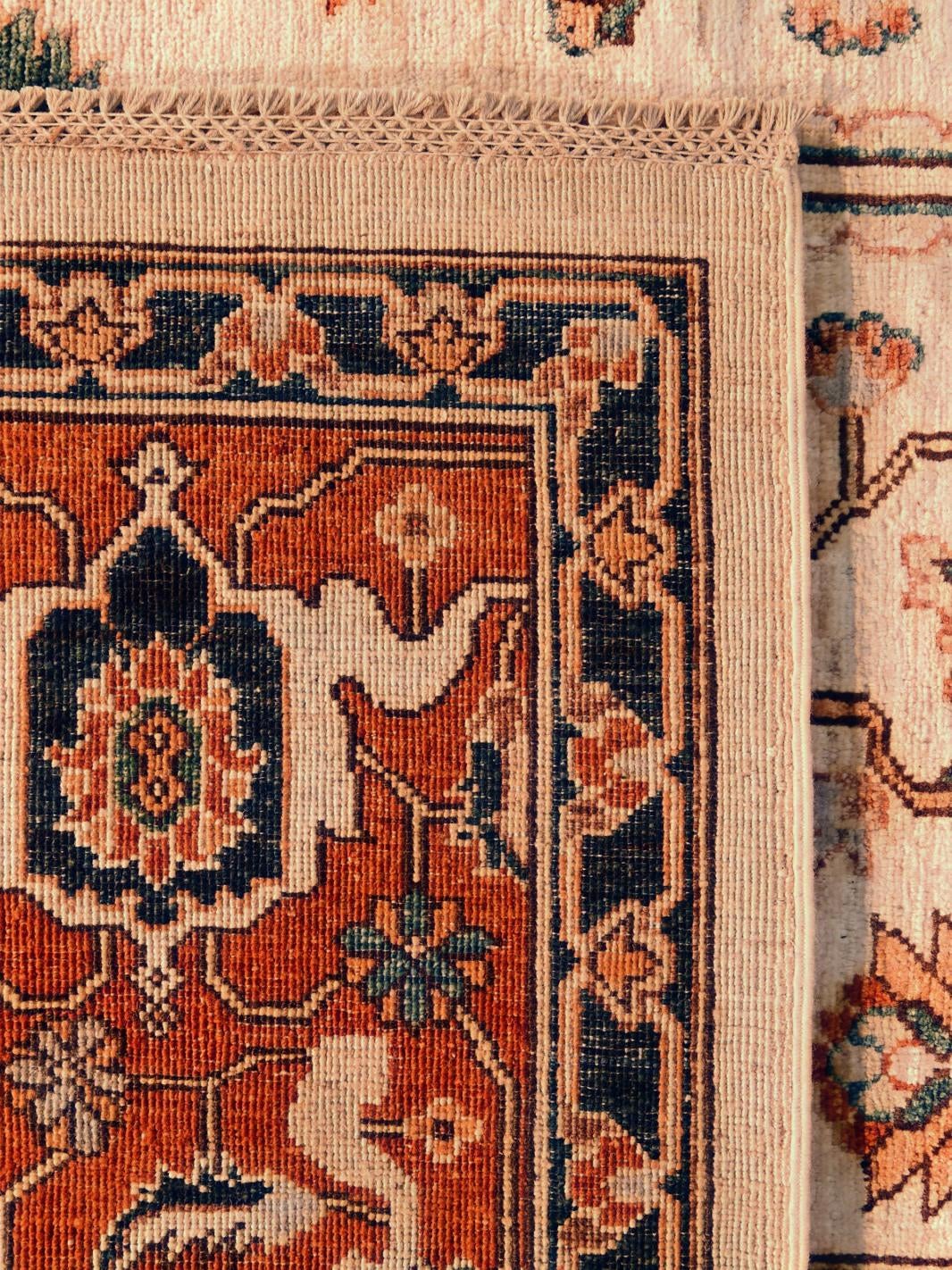 8' 3 x 11' 10 Hand Knotted Heriz Rug