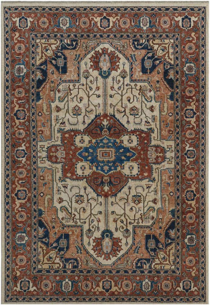 8' 3 x 11' 10 Hand Knotted Heriz Rug