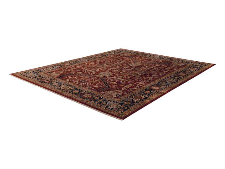 8' 1 x 9' 11 Hand Knotted Heriz Rug