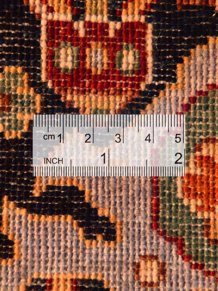 8' 1 x 9' 11 Hand Knotted Heriz Rug