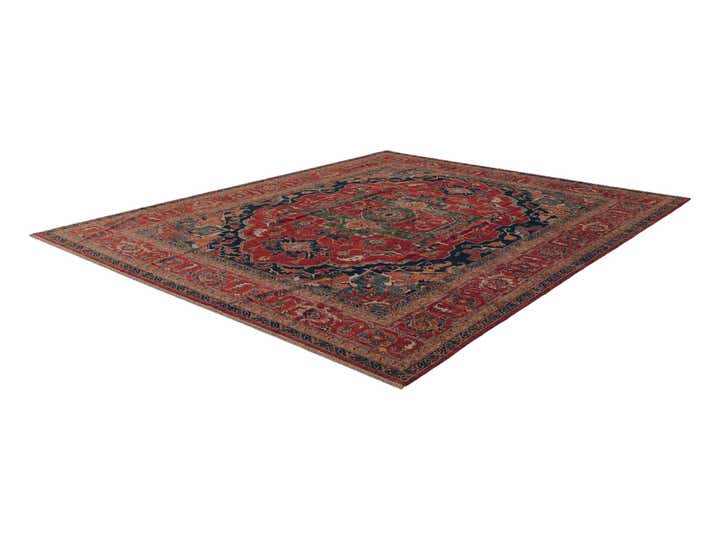 8' 3 x 10' 1 Hand Knotted Heriz Rug