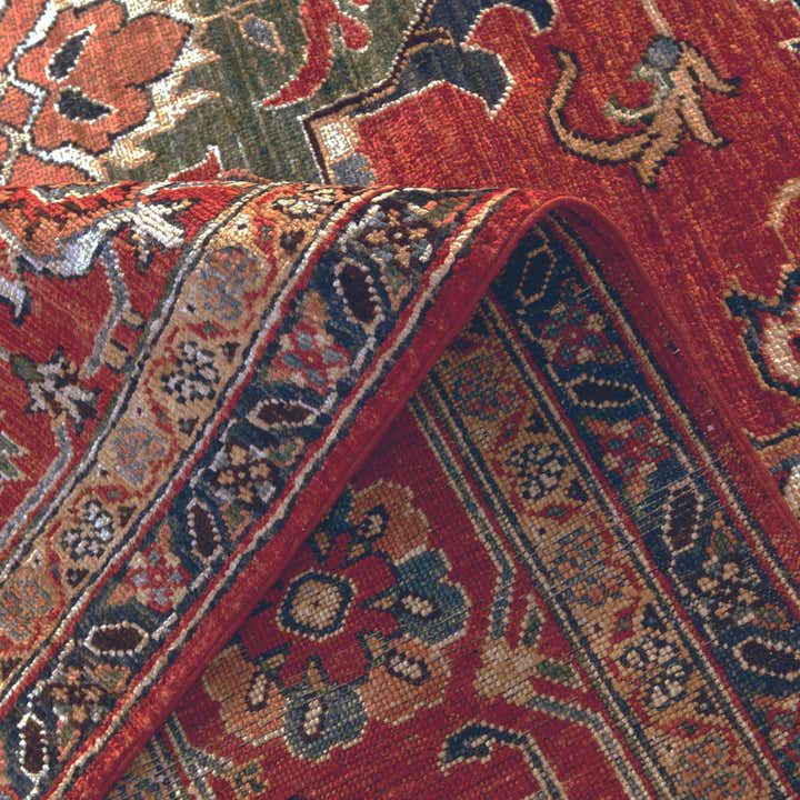 8' 3 x 10' 1 Hand Knotted Heriz Rug