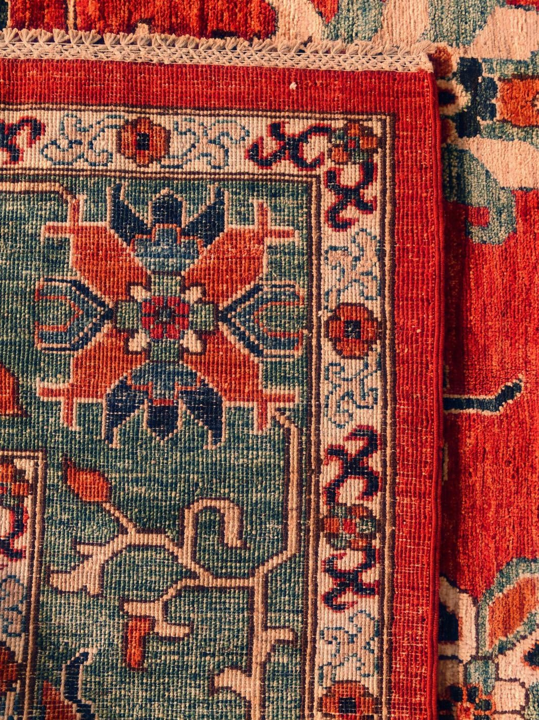 200cm x 300cm Hand Knotted Heriz Rug