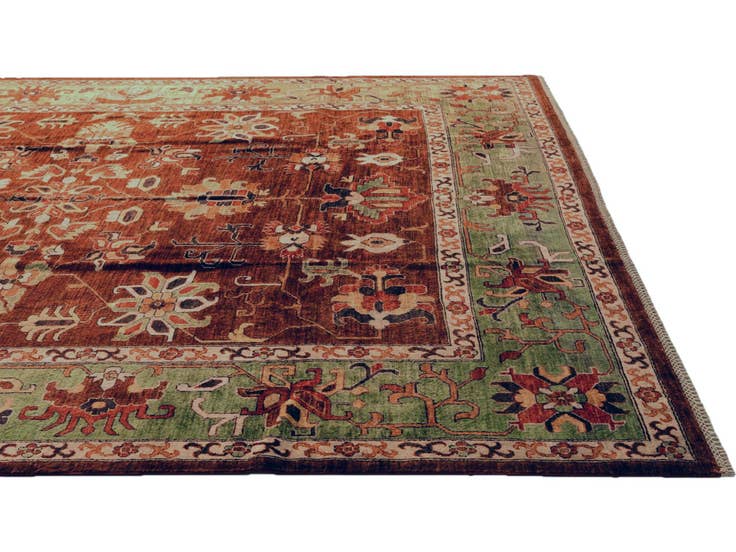 Detail image of 8' x 10' 2 Hand Knotted Heriz Rug