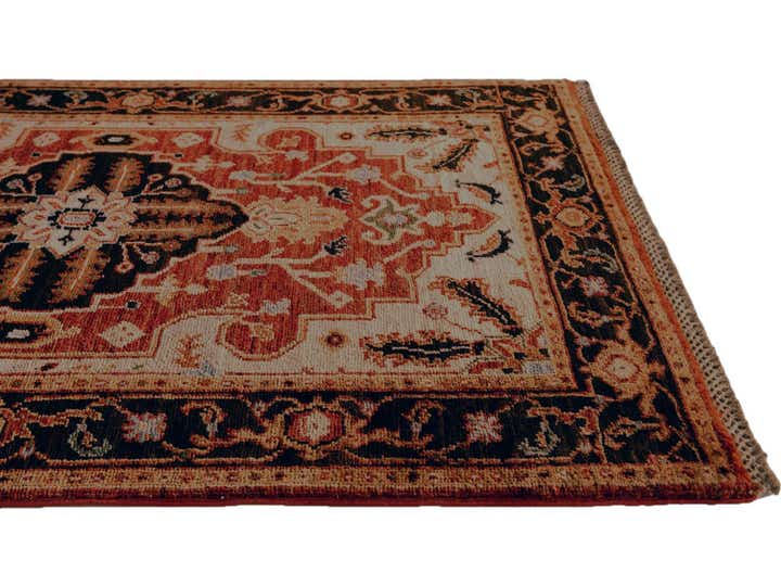 2' 9 x 4' Hand Knotted Heriz Rug