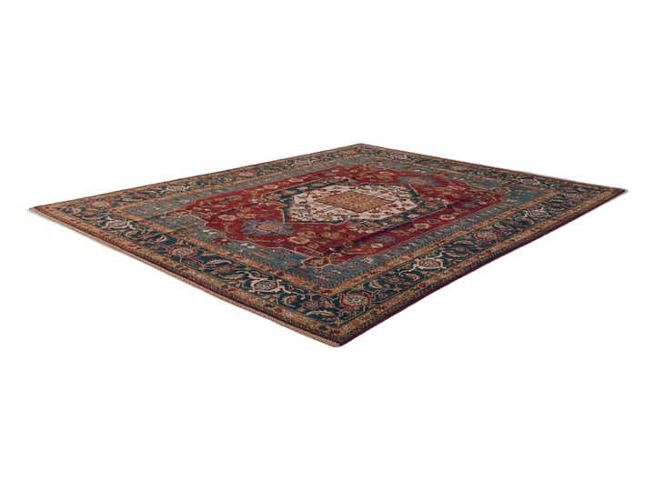 7' 10 x 10' 1 Hand Knotted Heriz Rug