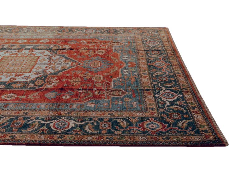 Detail image of 7' 10 x 10' 1 Hand Knotted Heriz Rug