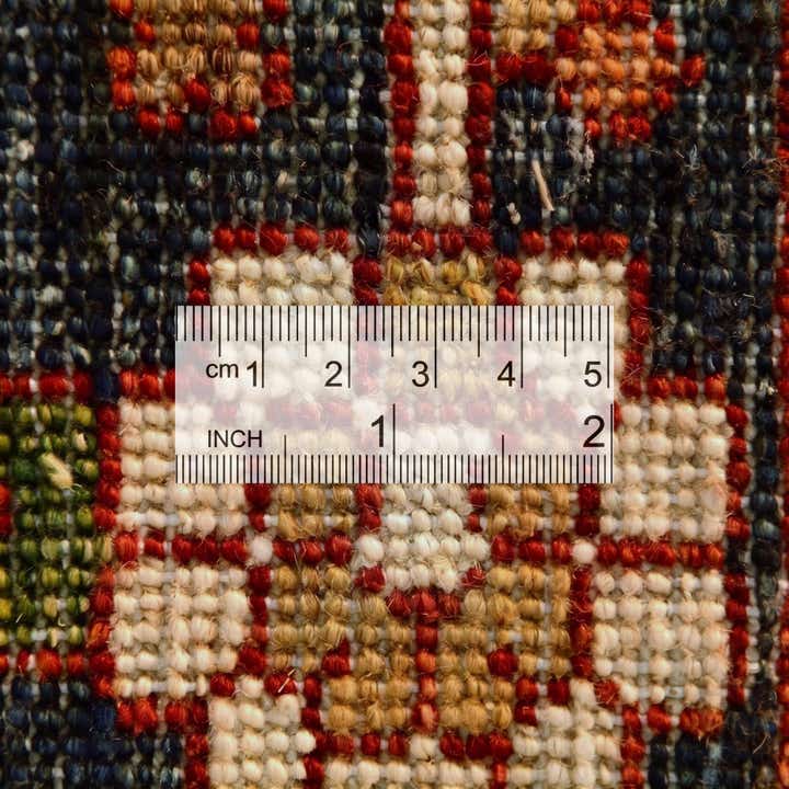 10' x 13' 8 Hand Knotted Heriz Rug