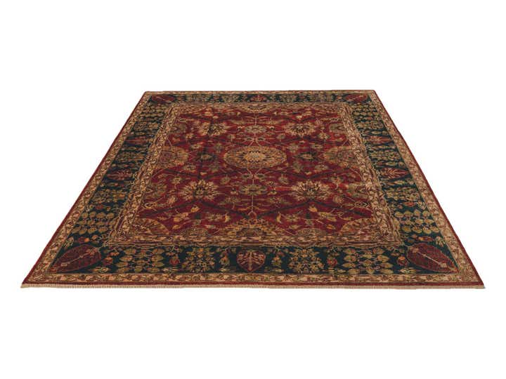 8' 2 x 10' Hand Knotted Heriz Rug