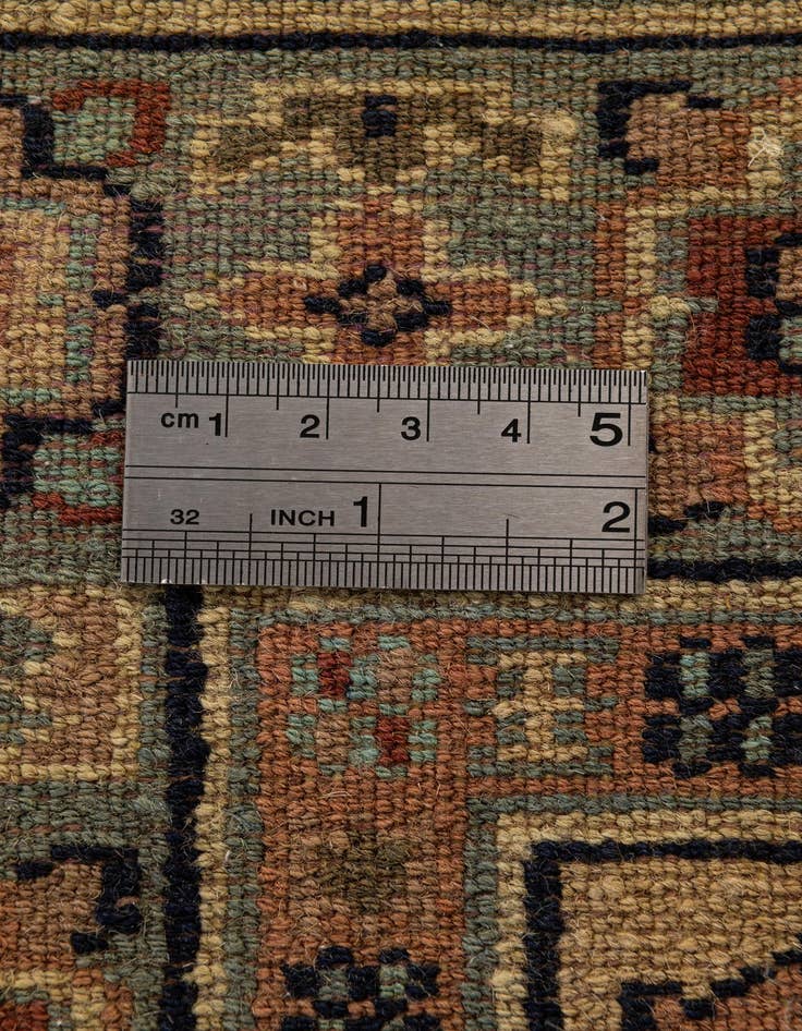 Detail image of 2' 7 x 4' 6  Hand Knotted Karachi Wool Rug