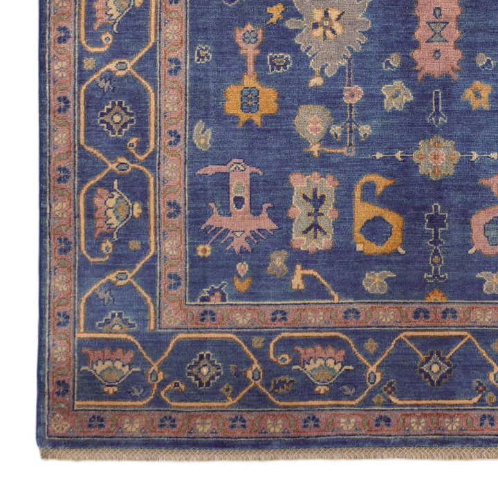 5' 7 x 7' 11 Hand Knotted Kazak Rug